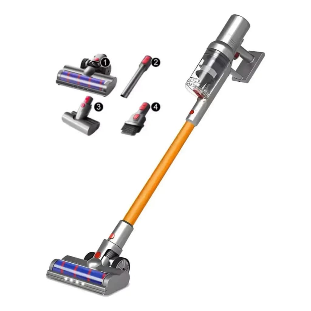 Aspirador De Pó Abir Vc205 Portátil Sem Fio Inteligente Cinza 127/220v
