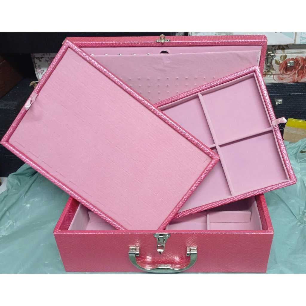 Maleta Extra Grande Tripla GG Rosa Peq. Defeitos