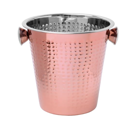 Balde De Gelo Inox Martelado Bz