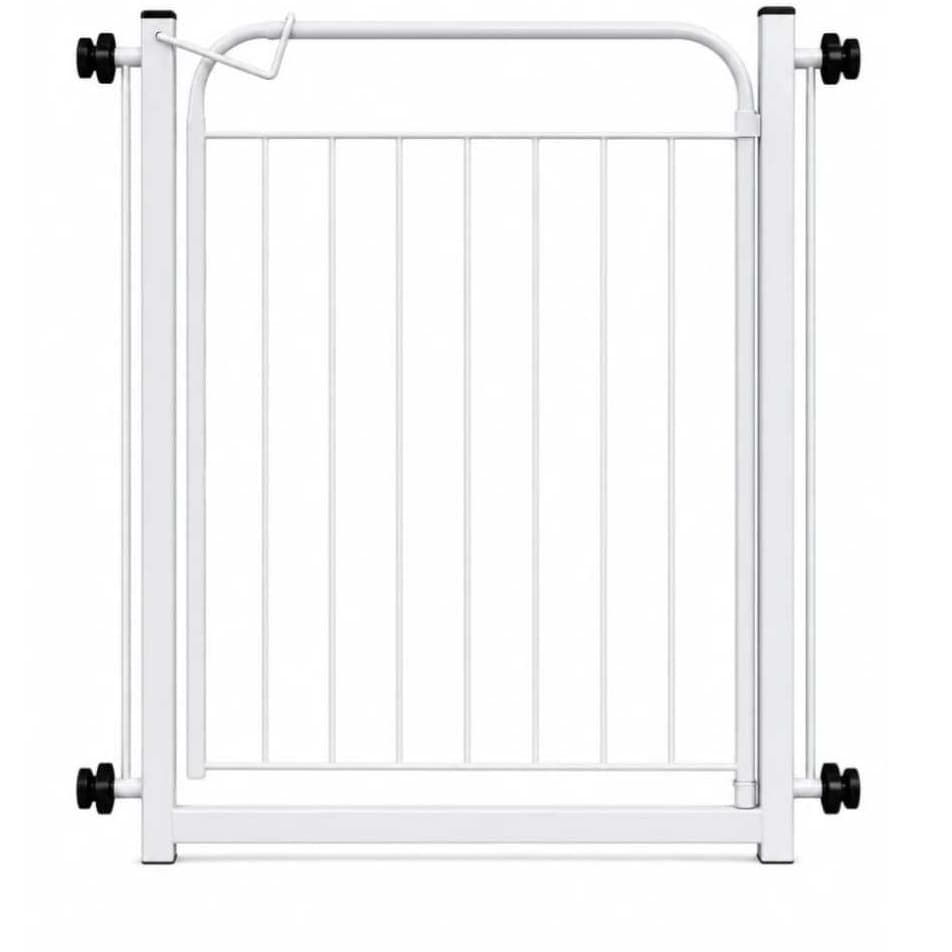 Portão Pet Grade Para Cachorro (68cm A 153cm) + Extensores Segurança Para Pet e Crianças.