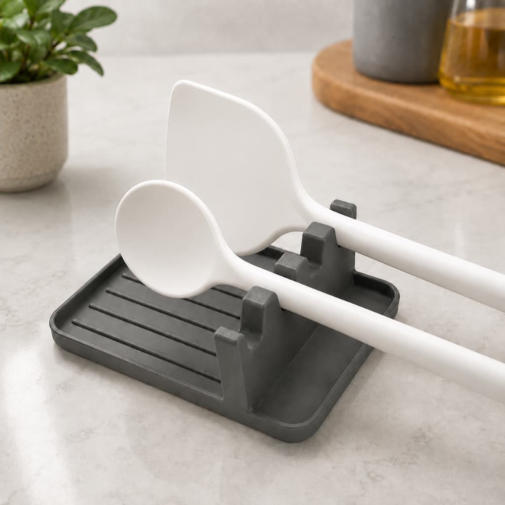 Suporte Para Colheres Cozinha Escumadeira Organizador