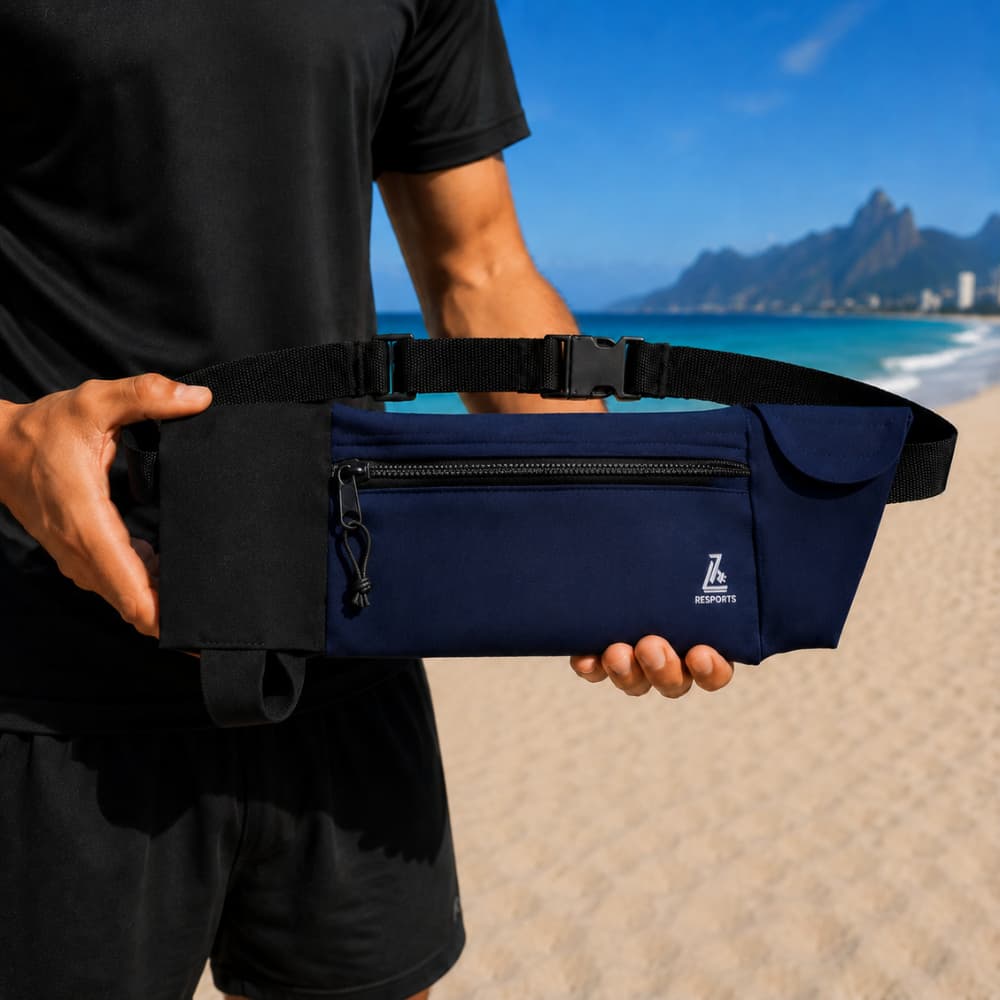 Pochete  Porta Garrafas Telefone Móvel Para Caminhadas Ciclismo Esportes e Dia Dia