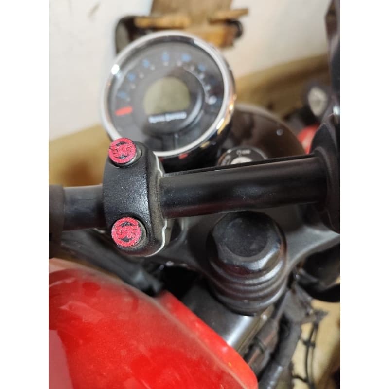 kit Acabamentos para parafuso Allen da mesa meteor 350, linha Royal Enfield