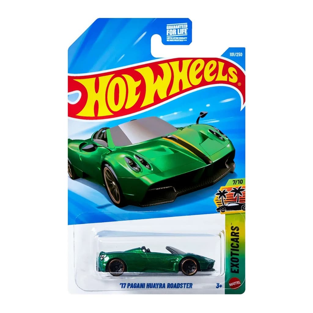 Carrinho Hot Wheels 17 Pagani Huayra Roadster - JJH99