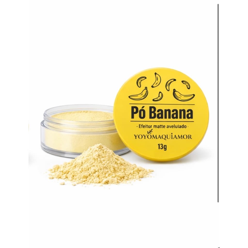 Pó Banana Facial Matte YOYOMAQUIAMOR 13g