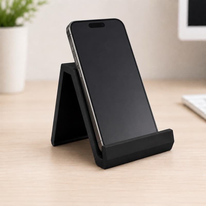 Suporte para Celular | Apoio de Mesa Compacto para Smartphone Escritório Home Office e Estudos