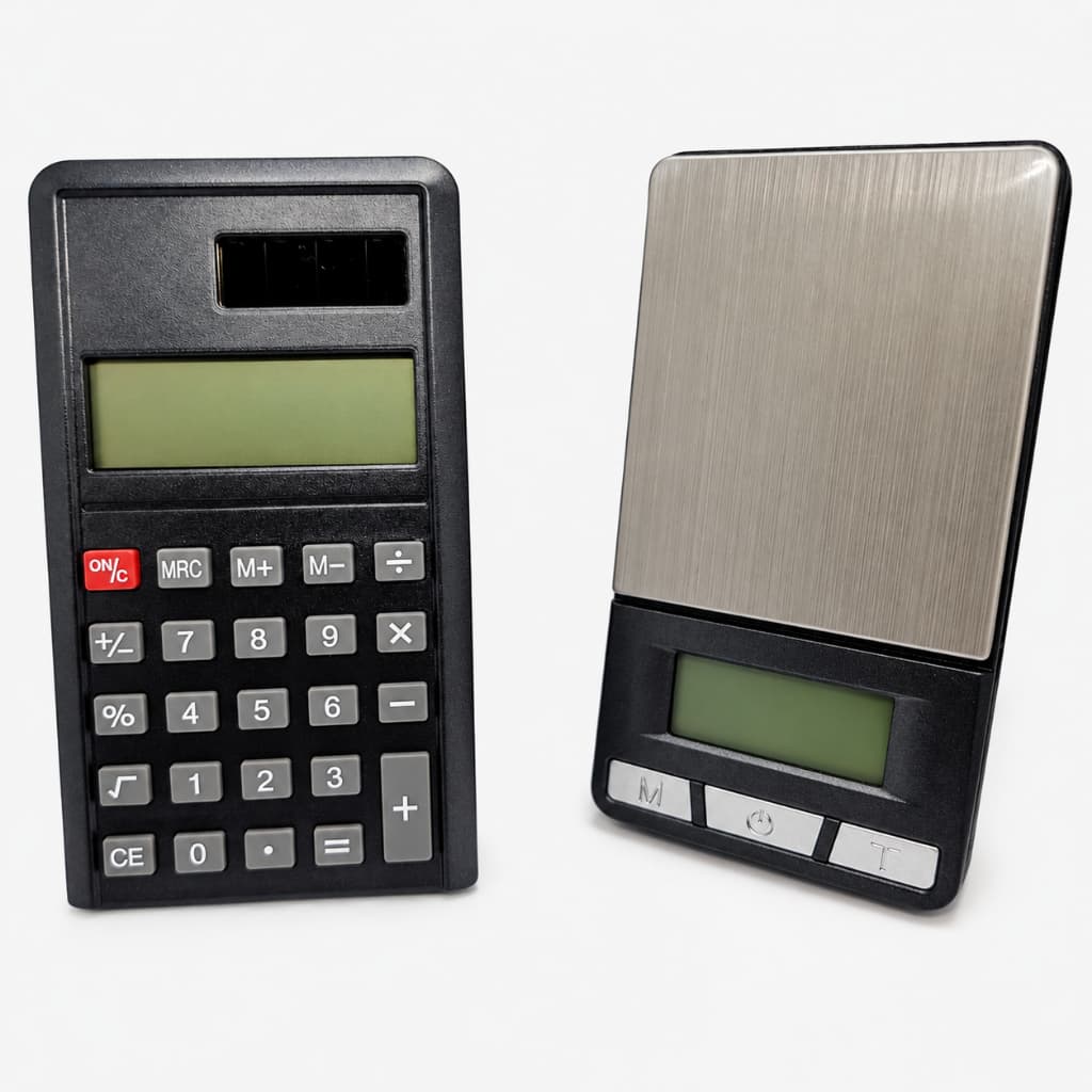 Balança Discreta com Função Calculadora 0.01 - 500 g NF-e Pilha