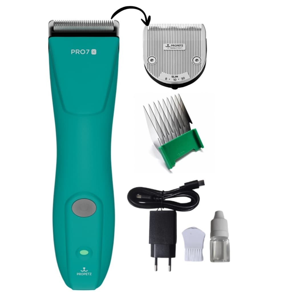 MÁQUINA DE TOSA PRO7 X PROPETZ BANHO E TOSA PROFISSIONAL PET SHOP
