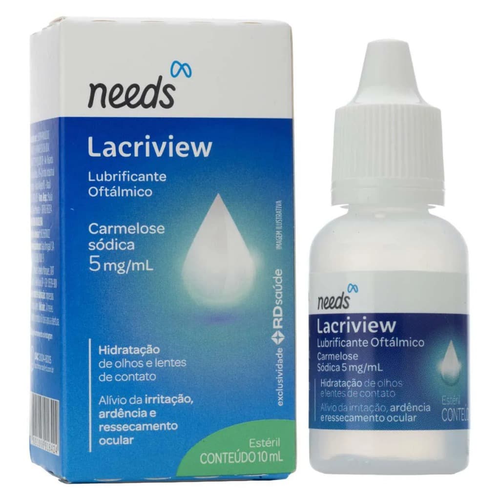 Colírio Lubrificante Needs Lacriview 10ml
