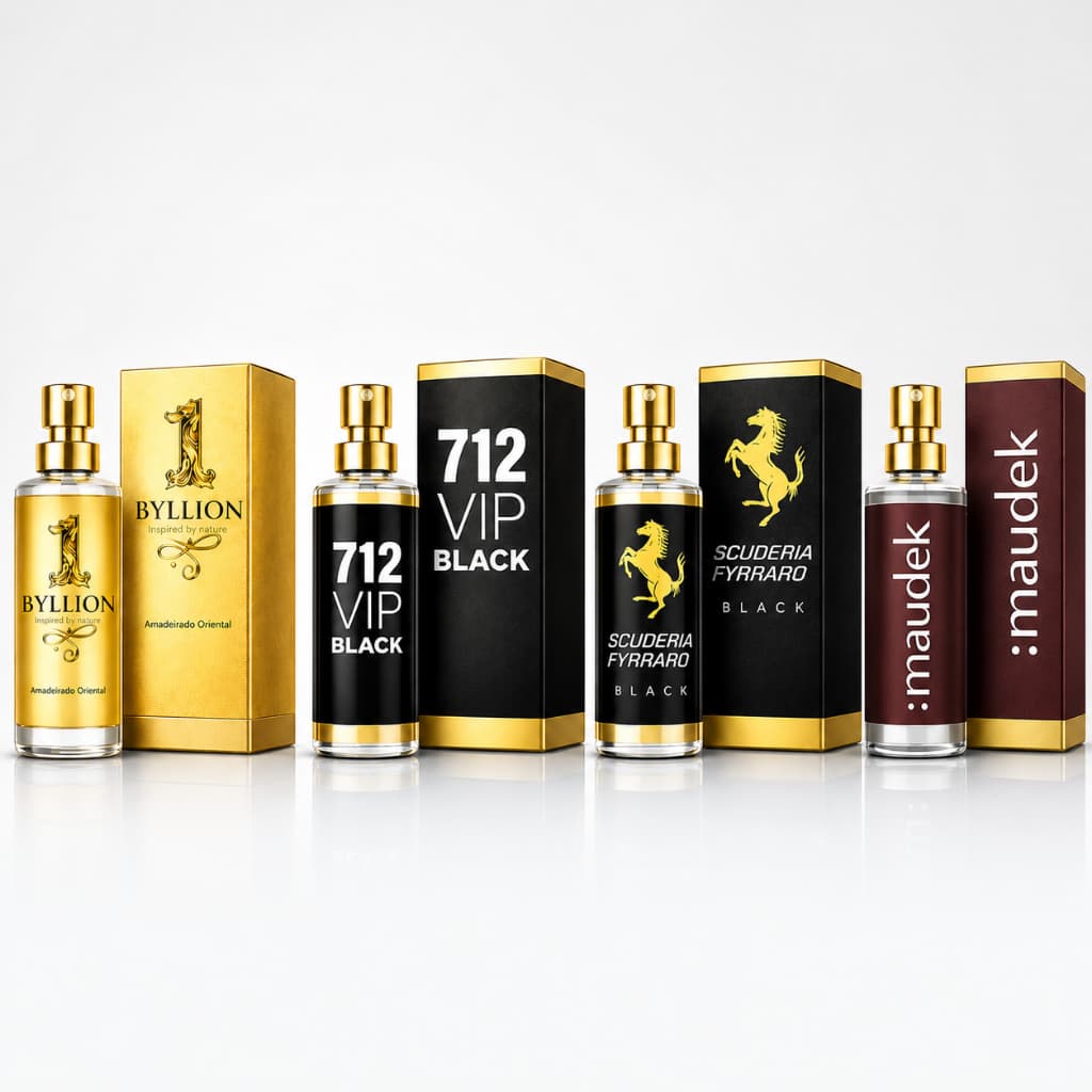 Perfumes Masculino Importados de Luxo Essência Concentrada Frasco de Vidro e Alta Fixação