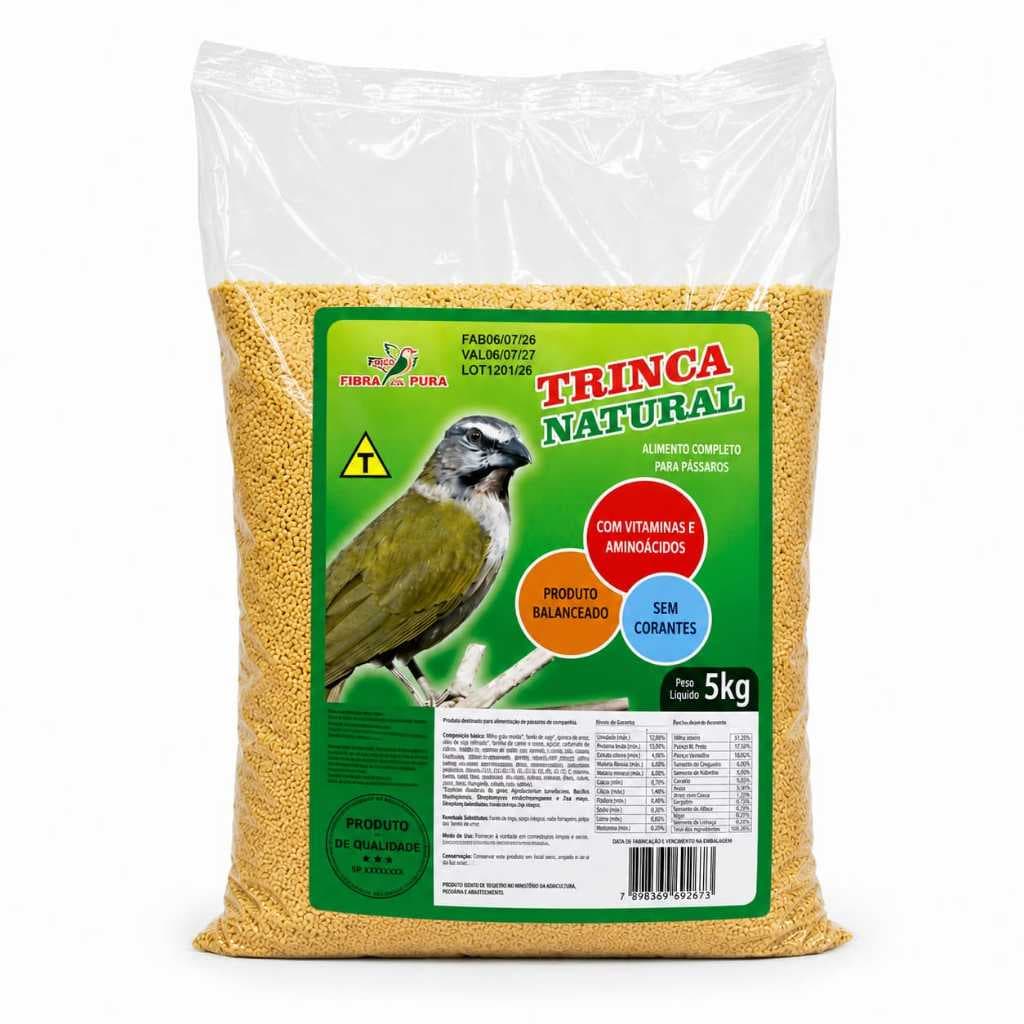 EXTRUSADO NATURAL PARA TRINCA FERRO DA FIBRA PURA VENDA A GRANÉL