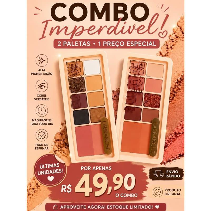 🔥 LIQUIDAÇÃO DE PALETAS DE SOMBRA ✨ Alta Pigmentação | Últimas Unidades | Pronta Entrega Paleta de Maquiagem