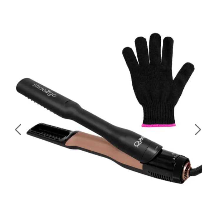 Escova Elétrica Quanta SLIDE2GO QTALS1600 Bivolt   Preto/Rose Gold