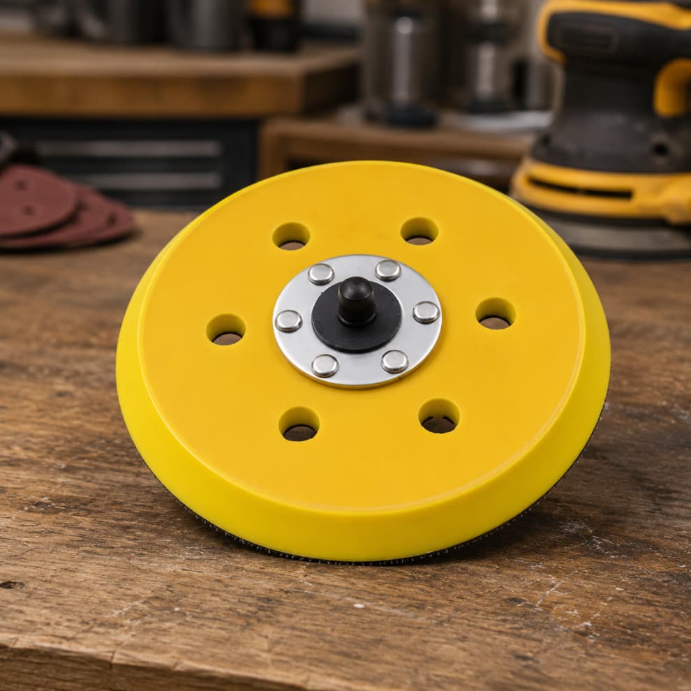 Disco Suporte 150mm 6 Pol. Lixadeira Orbital Hookit - Prato
