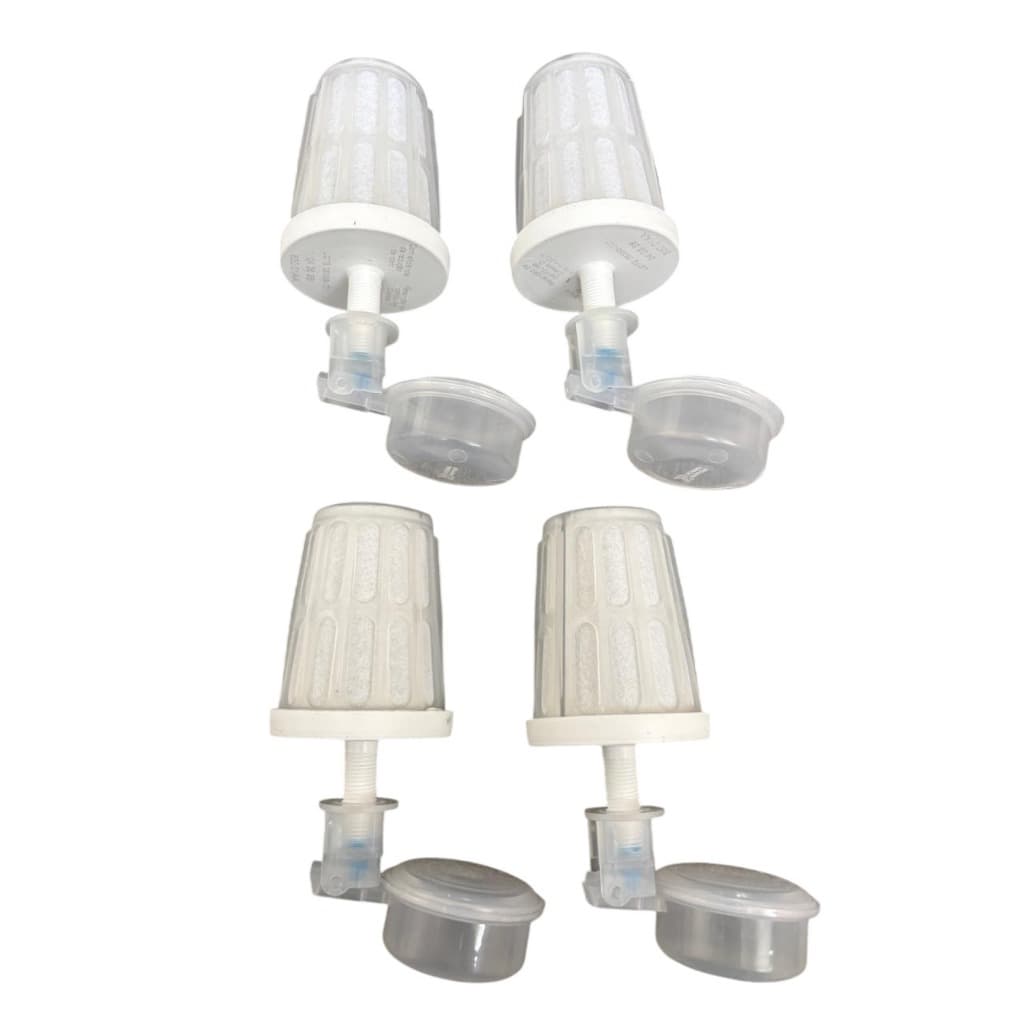 4 Velas Carvão ativado + 4 Boias