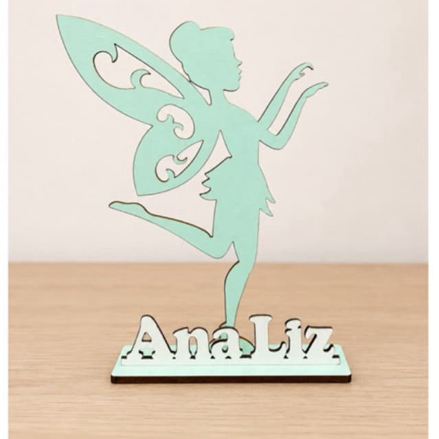 Kit Lembrancinhas Fada Tinker Bell Personalizada Festa Nomes Centro De Mesa Infantil Aniversário