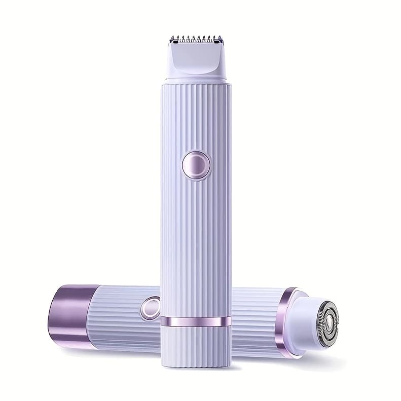 Depiladora Elétrica Portátil Multifuncional para Corpo e Rosto Alta Eficiência Barbear Feminino