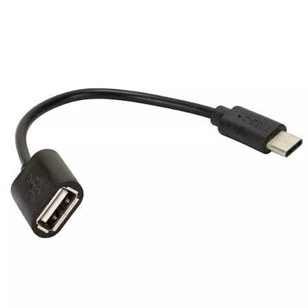 Cabo Adaptador OTG USB, Transferência de Dados, USB Tipo-C para USB 3.0, Plug and Play, USBADP1, ELG