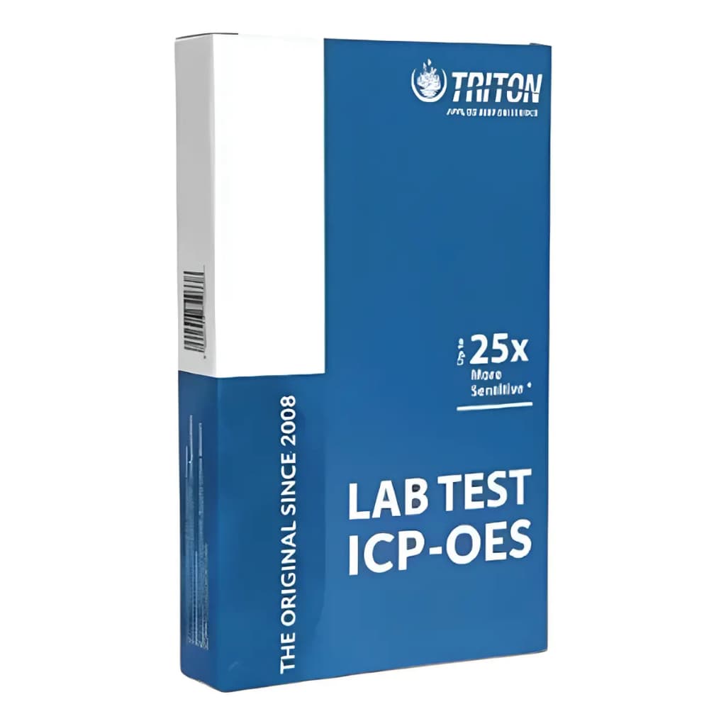 Teste Triton ICP OES Análise Laboratorial 35 Parâmetros Aquário Marinho