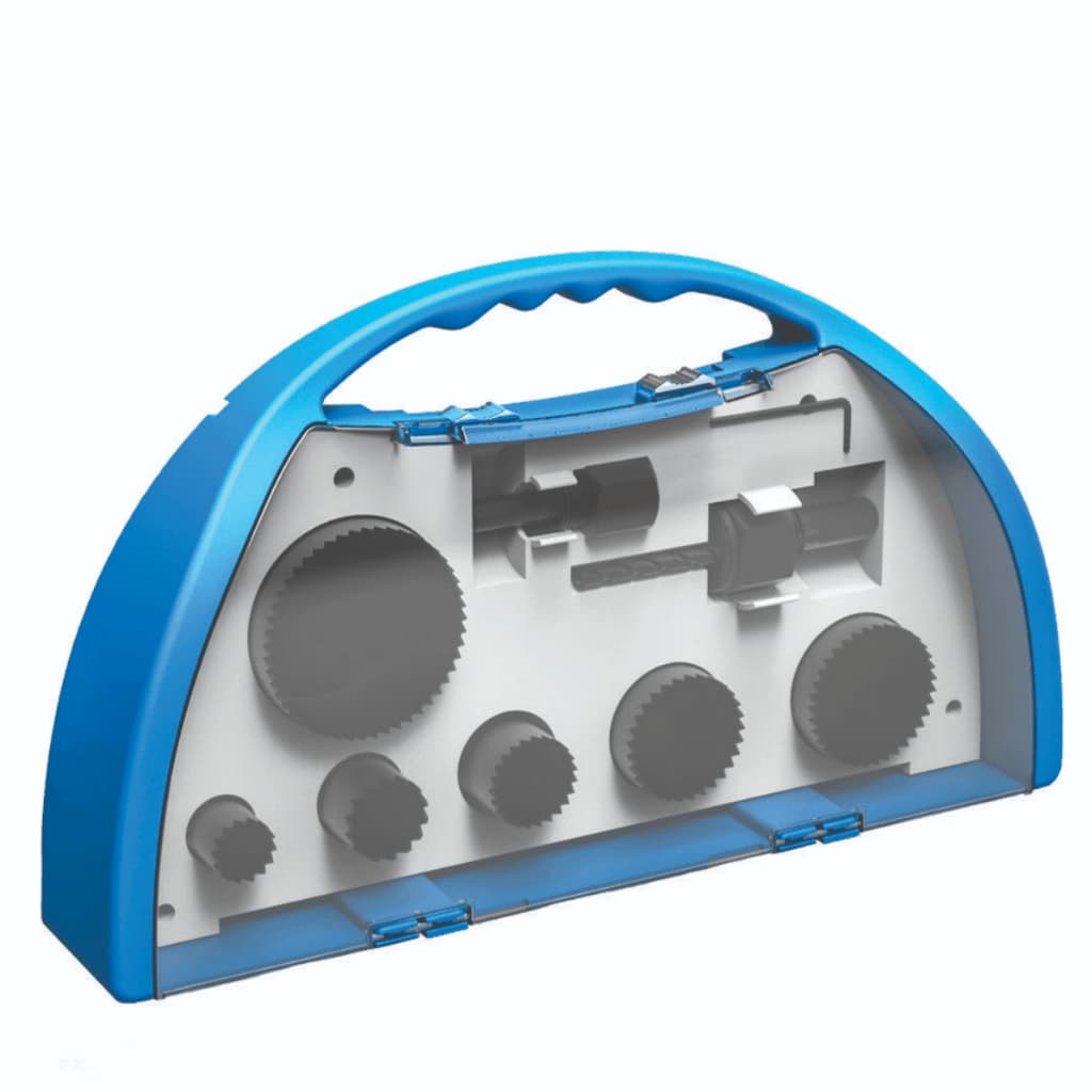 Kit De Serras Copo Aço Carbono 8 Pçs G19563ac Gamma