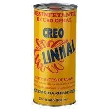 Desinfetante Creolina Linhal 900ml - Bactericida, Repelente de Insetos, Fácil Manuseio