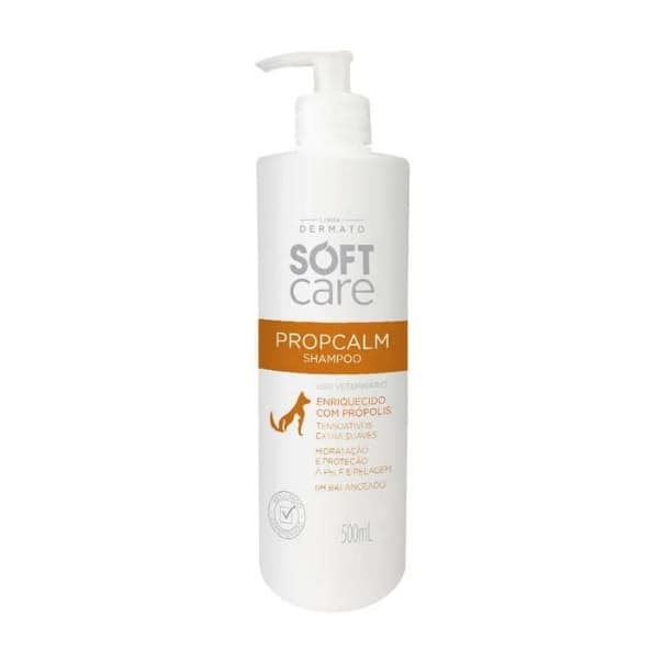 Propcalm Shampoo Soft Care 300ml | Higiene Dermatológica para Cães e Gatos