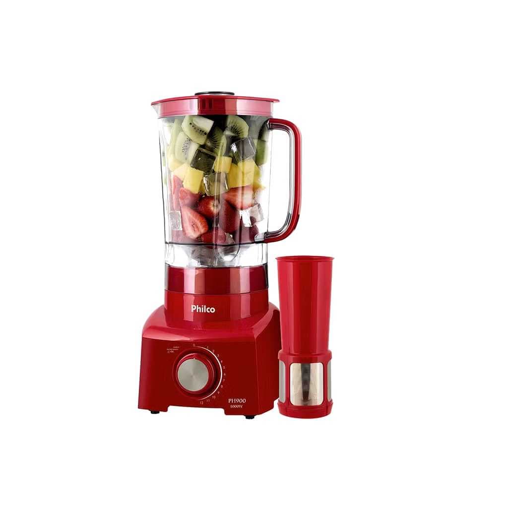 Liquidificador philco por maxx6 127volts/ liquidificador philco ph900/liquidificador vermelho