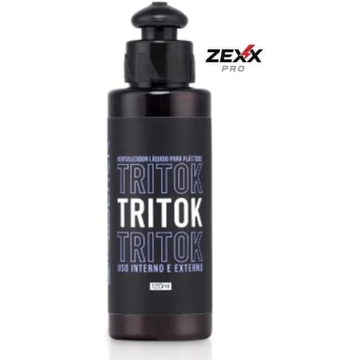 Restaurador Condicionador de Plásticos e Borrachas Tritok Batom Black 120ML