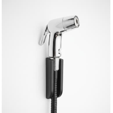 CleanGrip – Suporte de Parede para Chuveirinho Bidê | Porta Ducha Higiênica | Suporte Fosco PLASTICO minimalista