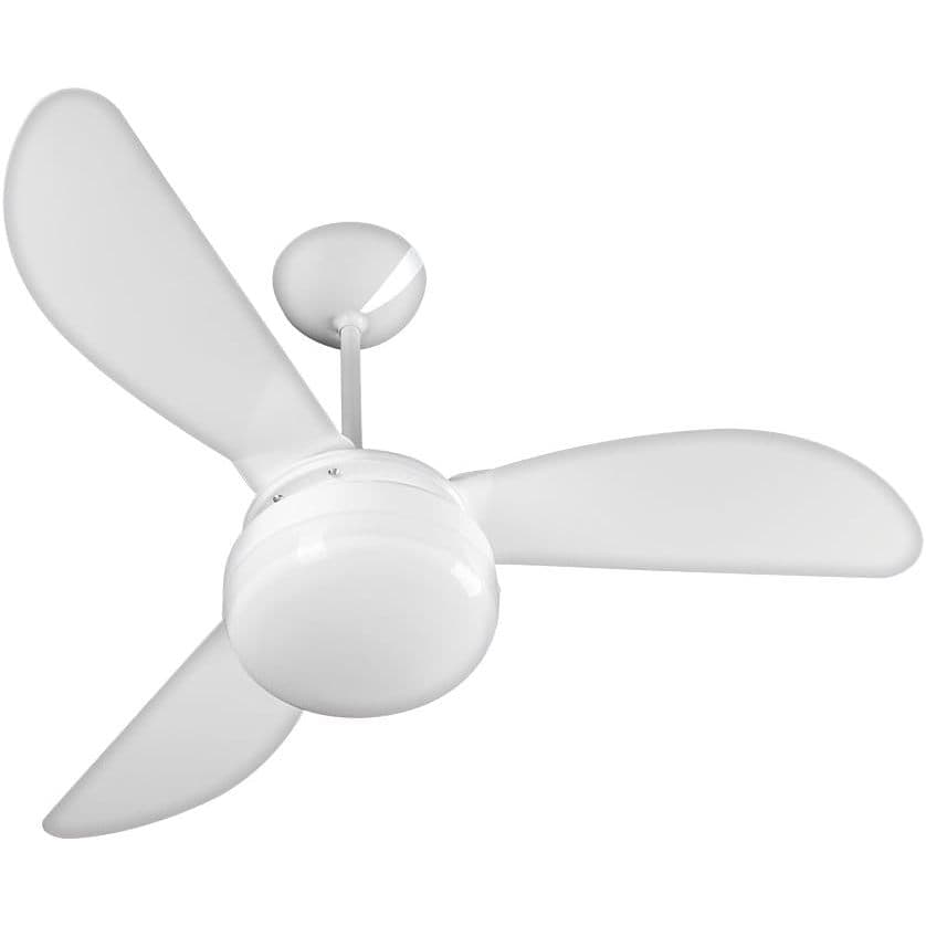 Ventilador de teto Ventisol Fênix 371 branco com 3 pás de plástico 96 cm de diâmetro - 220V