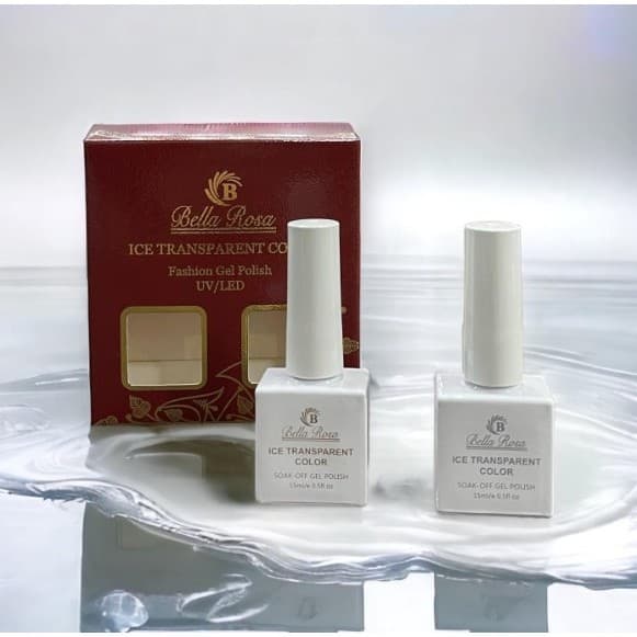 Kit Francesinha Bella Rosa Em Gel 2 Tons 15 Ml