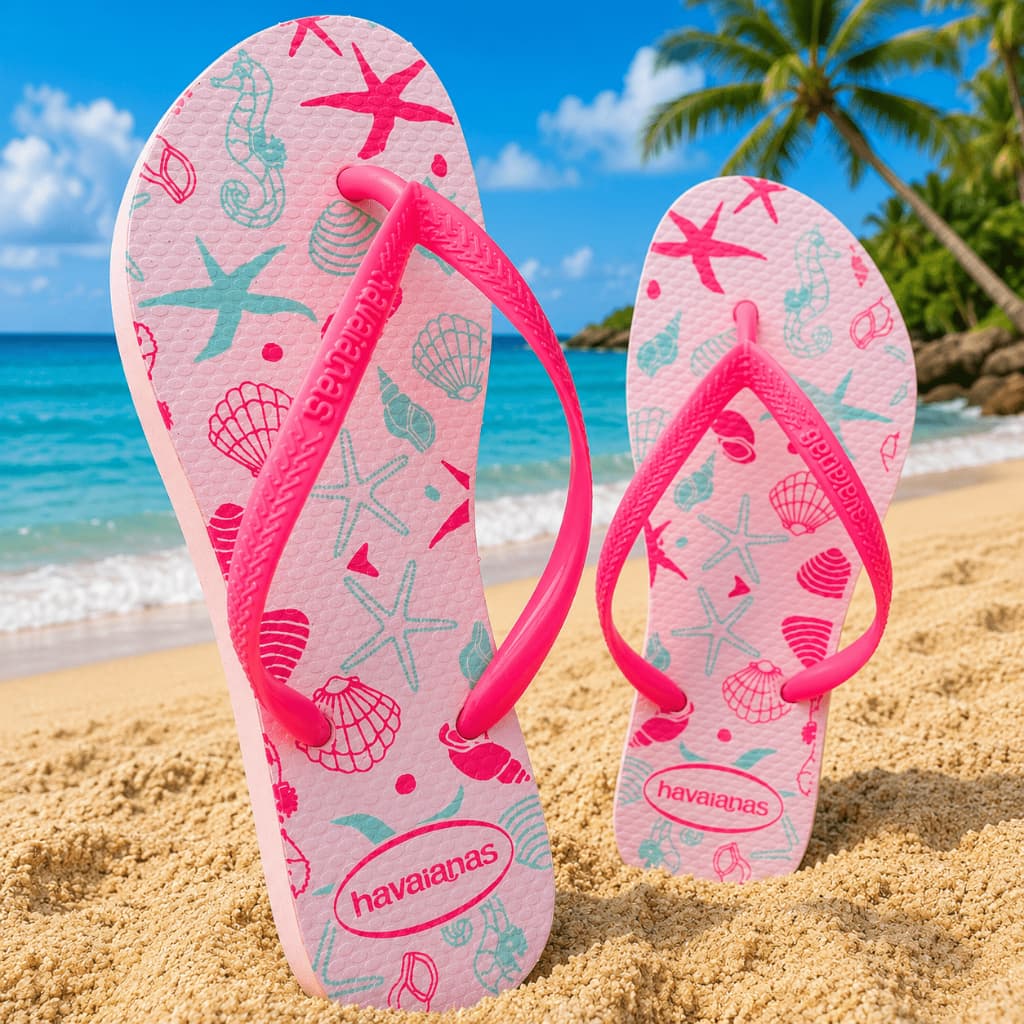 Chinelo Feminino Slim Confortável Antiderrapante Casual Verão Leve Praia Dia a Dia