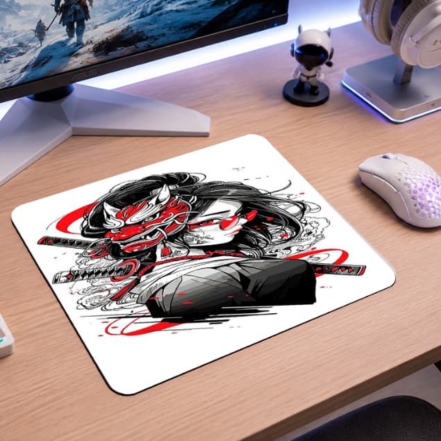 Mouse Pad Oriental Gamer 30x20cm Pequeno Para PC Notebook Computador