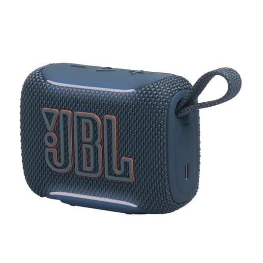 Caixa de Som Portátil JBL GO 5 Azul Original Bluetooth À Prova D'água Iluminação e Auracast