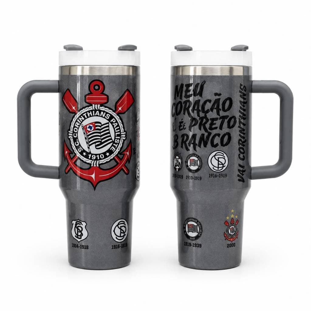 Copo Garrafa Térmica 1200ml Time Personalizado Premium