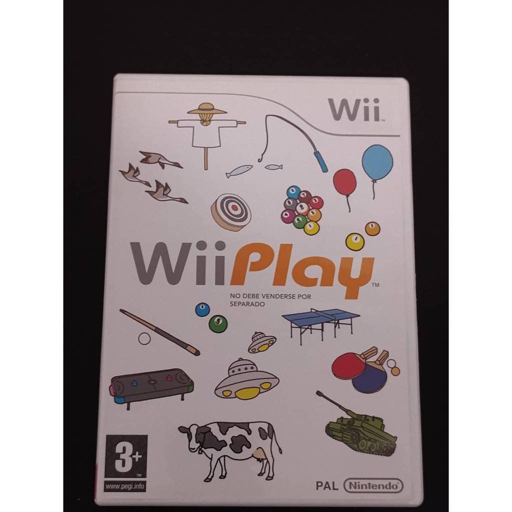 Jogo Wii Play Wii (Europeu PAL EUR) Original em Mídia Física Nintendo Wii