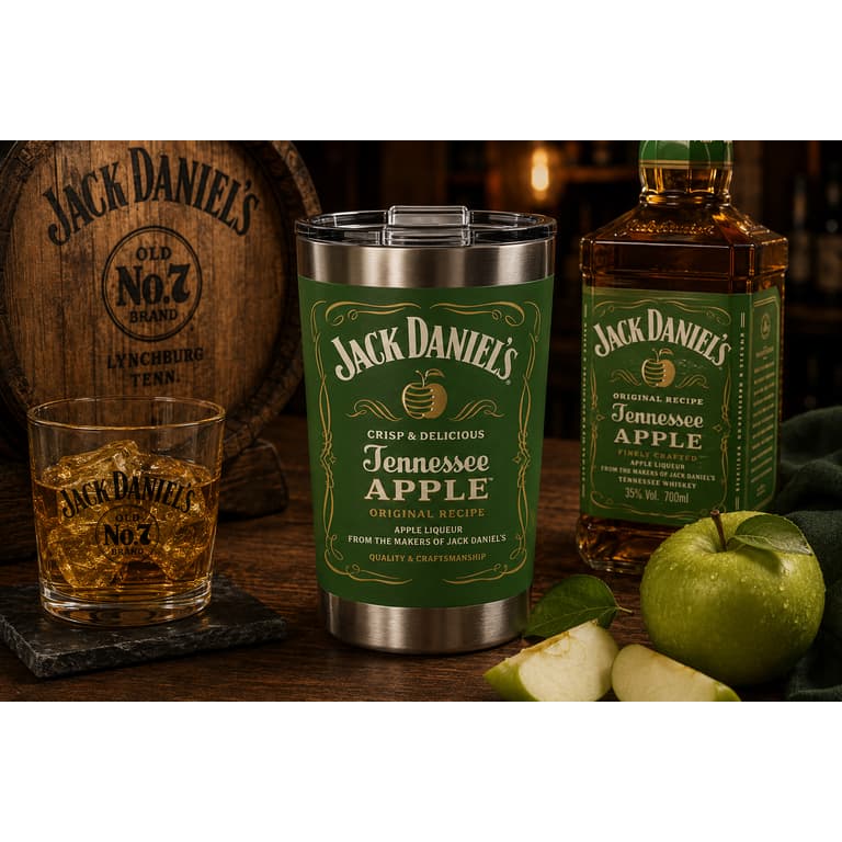 Copo Térmico Modelo Whisky 473ml Em Aço Inox Com Tampa Transparente Ideal Para Bebidas Quentes E Geladas