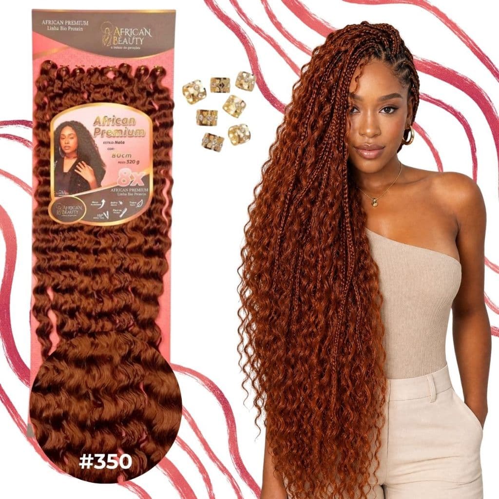 Cabelo Crochet Nala Fio A Fio Boho Braids