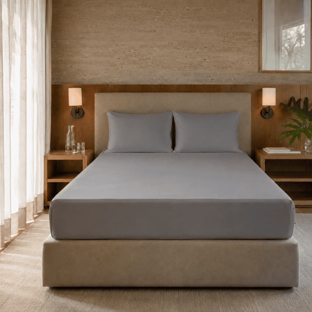 Lençol Elegante C/ Elástico Avulso Cama Queen Percal 400 Fios Toque Macio Promoção Não Faz Bolinhas