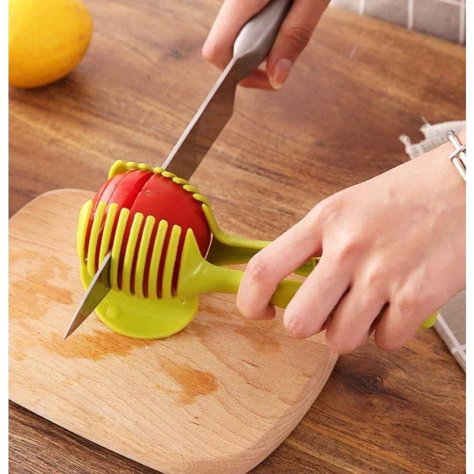 Suporte Cortador Fatiador Para Legumes E Frutas Tomate Para Cortar Fatiar Legumes Cebola