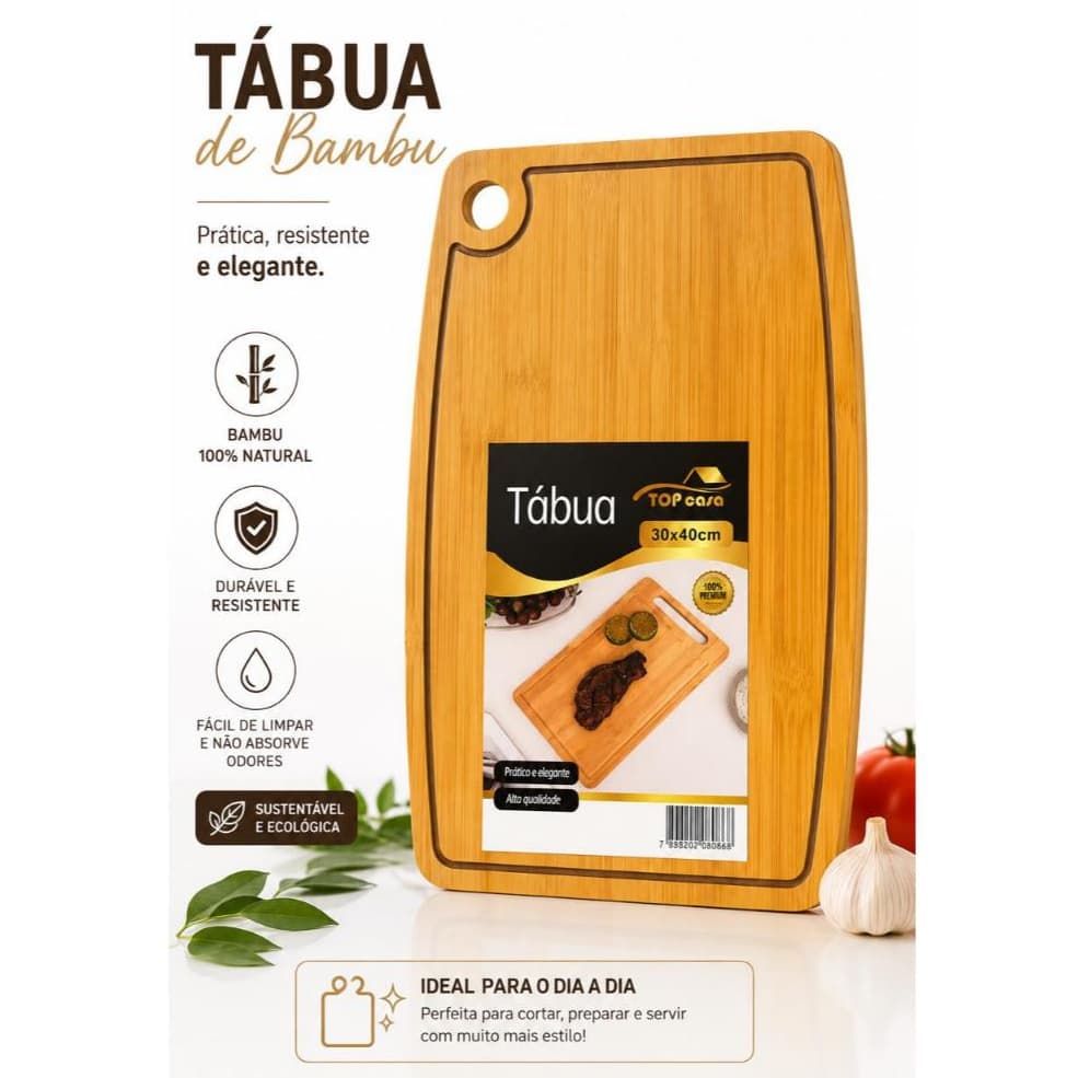 Tabua de Cortar Carne Madeira