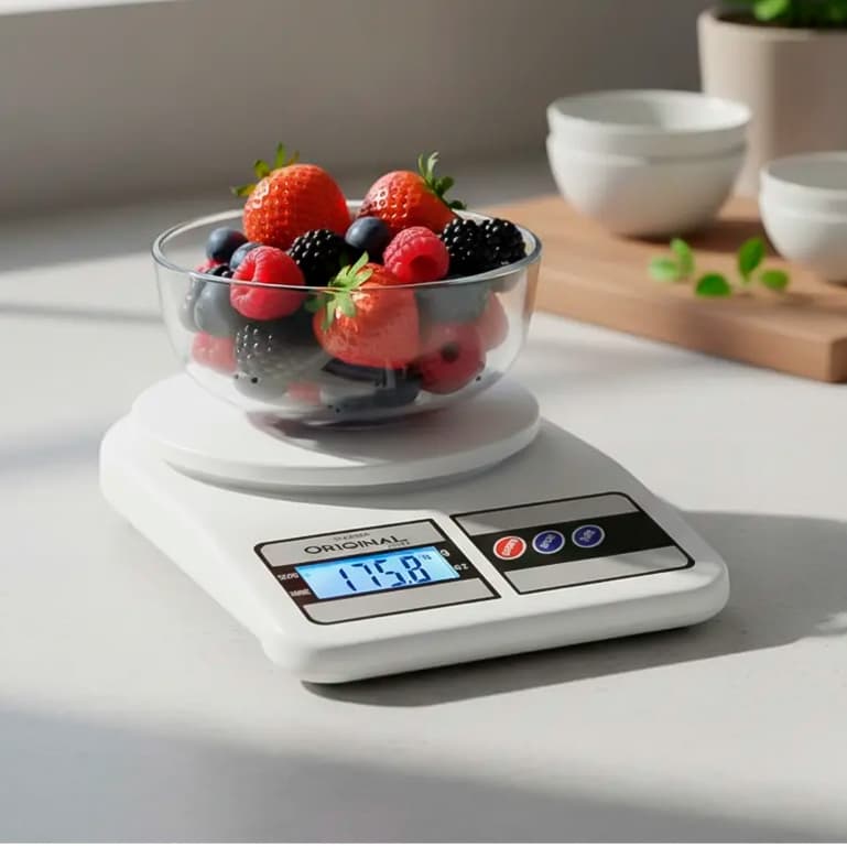 Balanca Digital De Cozinha Alta Precisão Para Pesagem 10kg