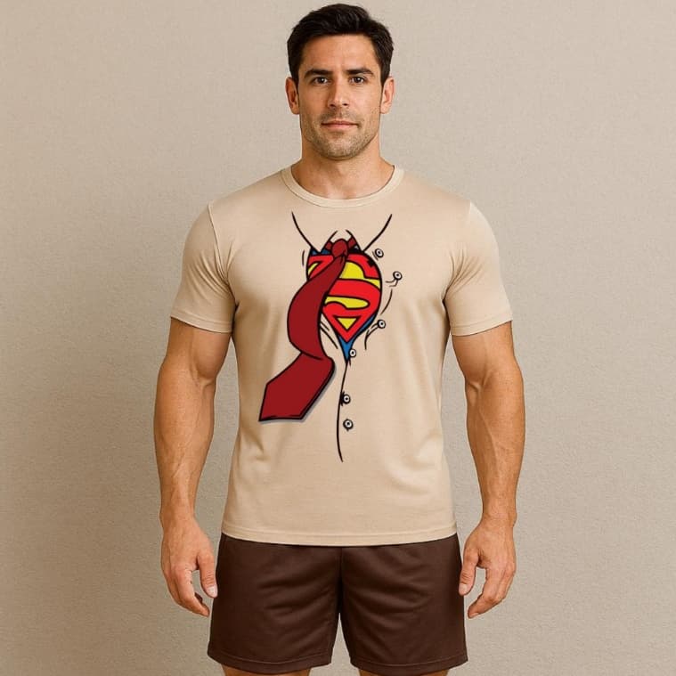 Pijama Masculino Adulto Personalizado Super Pai Herói Presente Dia Dos Pais pai Superman