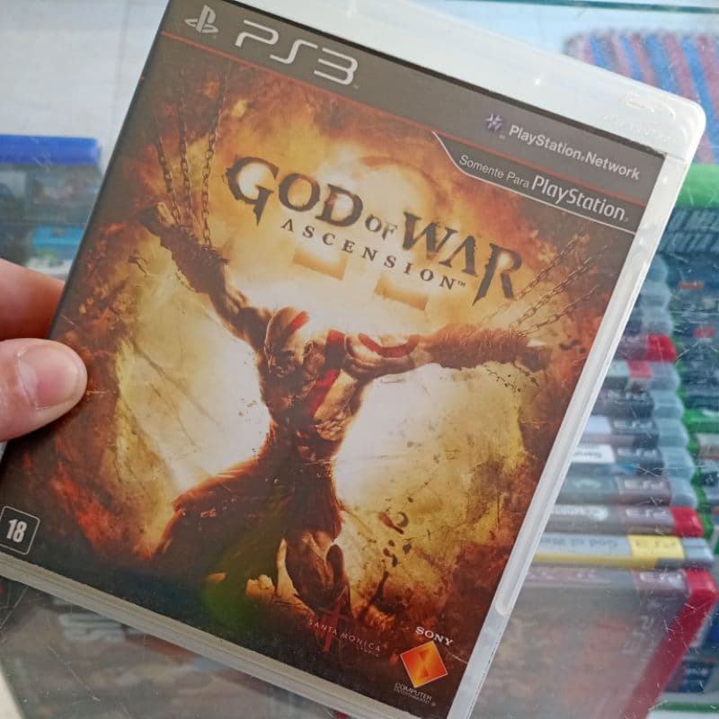 JOGO GOD OF WAR ASCENSION PS3 MIDIA FÍSICA
