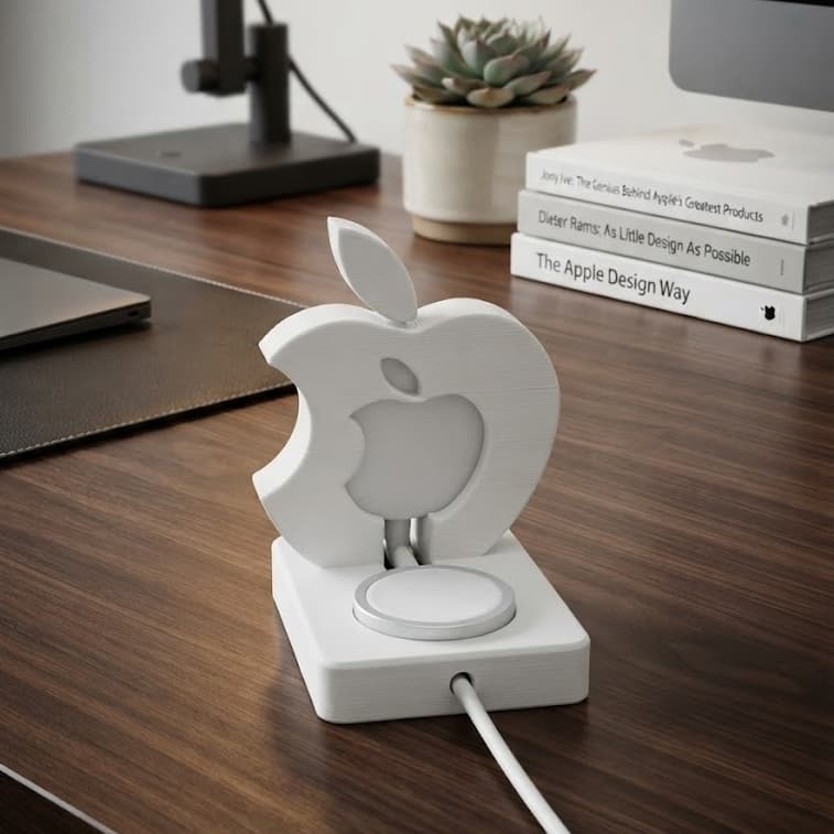 Suporte de carregamento para Apple Watch (~28mm placa magnética)