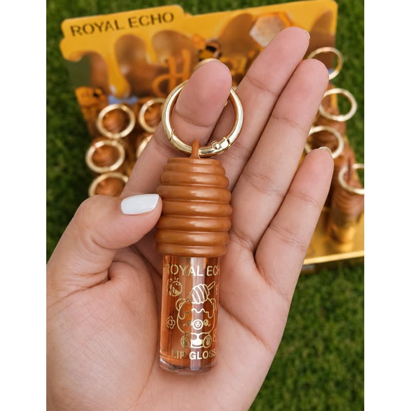 Gloss De Mel Lip Honey - Gloss Brilho Labial com Chaveiro