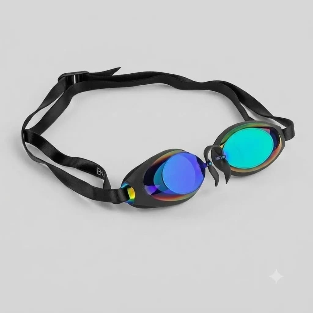 Oculos De Natação Tyr Swedish Lo - Pro Mirrored Espelhado
