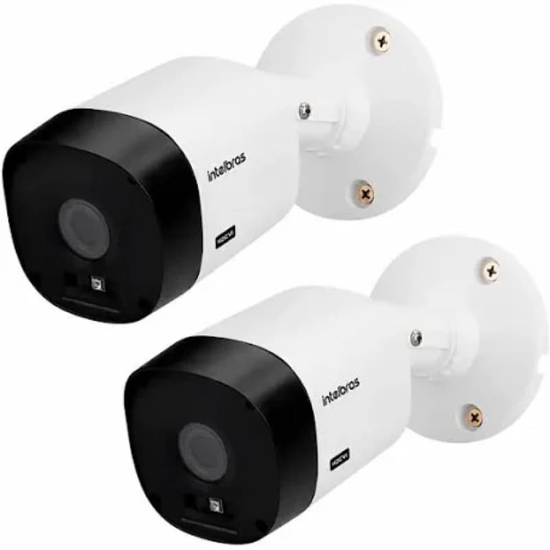 2 câmeras Hd Intelbras VHL 1120B com visão noturna