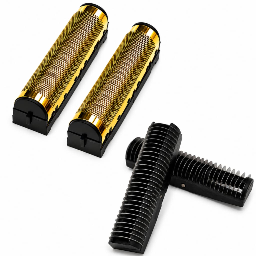 Refil 2 Telas Shaver Babyliss Fx02 Pro Peças de Substituição para Barbeador Maquina de Cabelo
