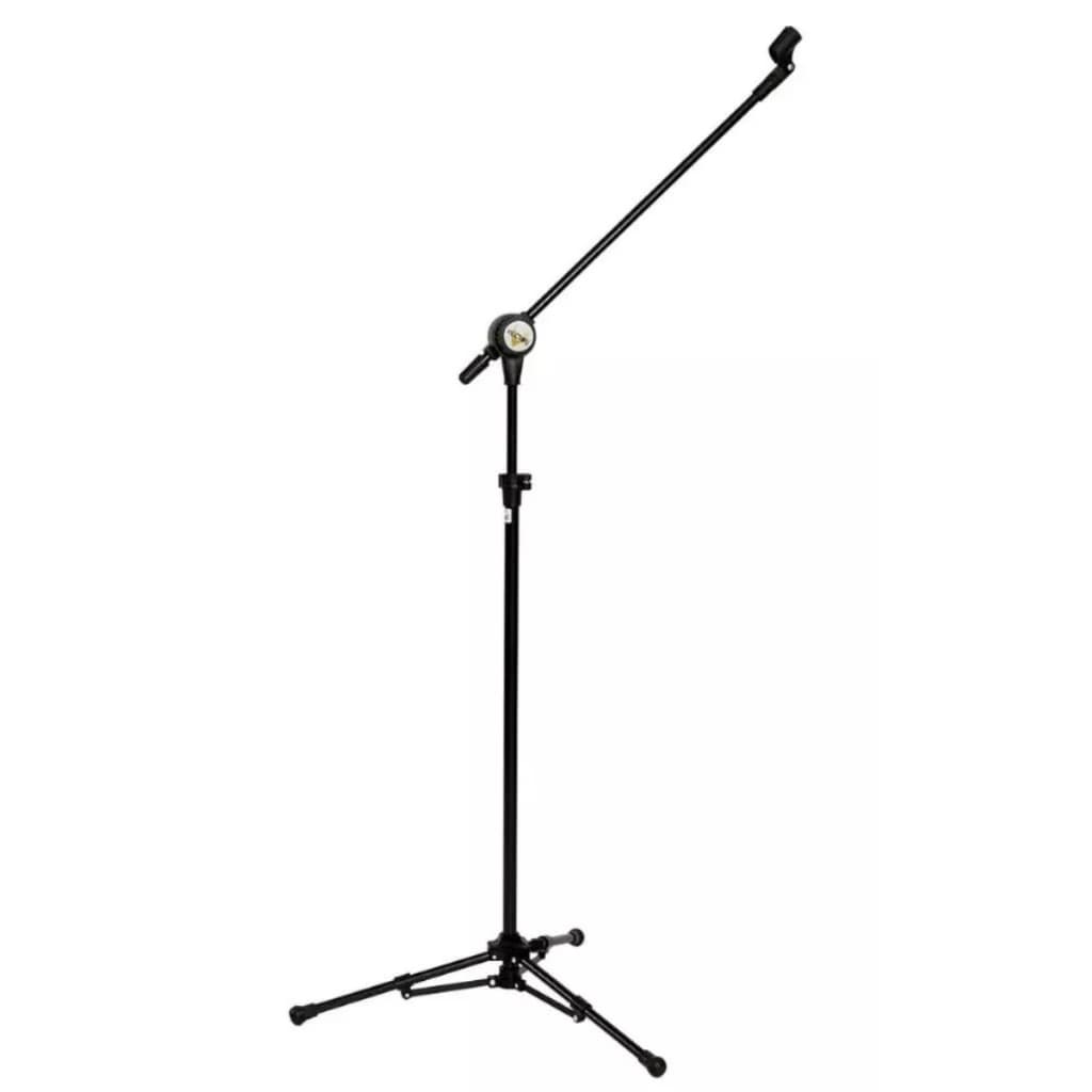 Pedestal Suporte P/ Microfone Ponteira de Metal Girafa C/ Cachimbo Vector